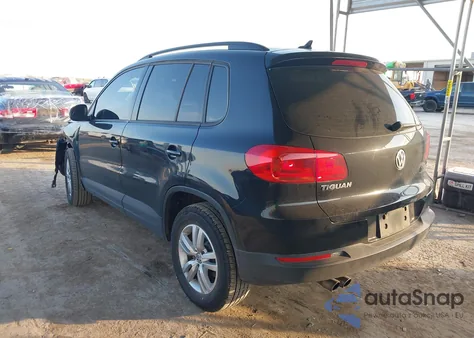 2017 Volkswagen Tiguan 2.0T S from USA, damaged, VIN WVGAV7AX4HW512231